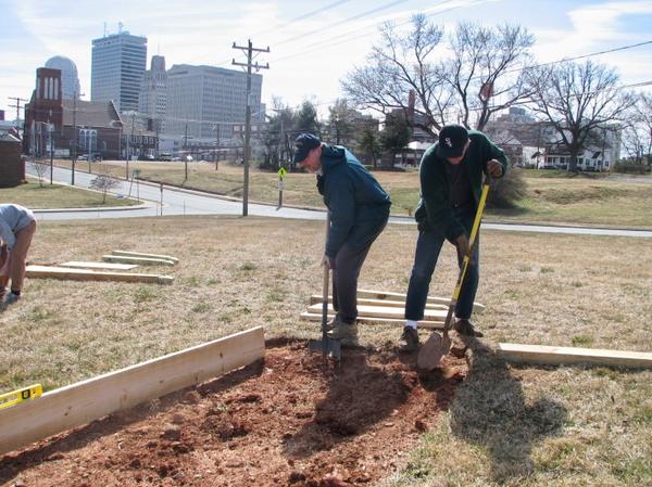Land Clearing for Community Gardens: Growing Together